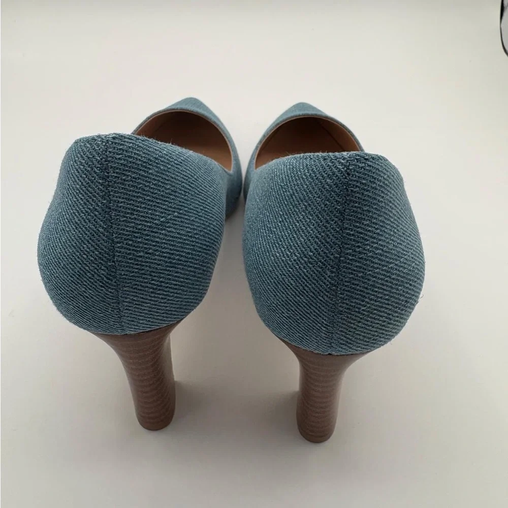 NWT Cole Haan Women’s Mylah Pump 75mm Light Denim (size 7.5B) - Picture 4 of 10